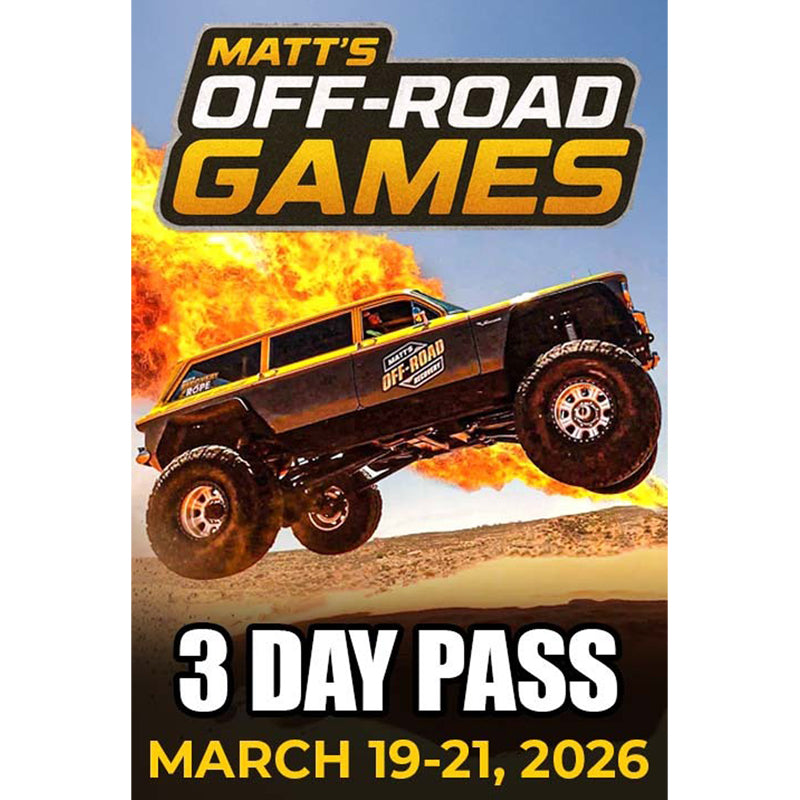 Matt's Off Road Games 2026 3-Day Pass