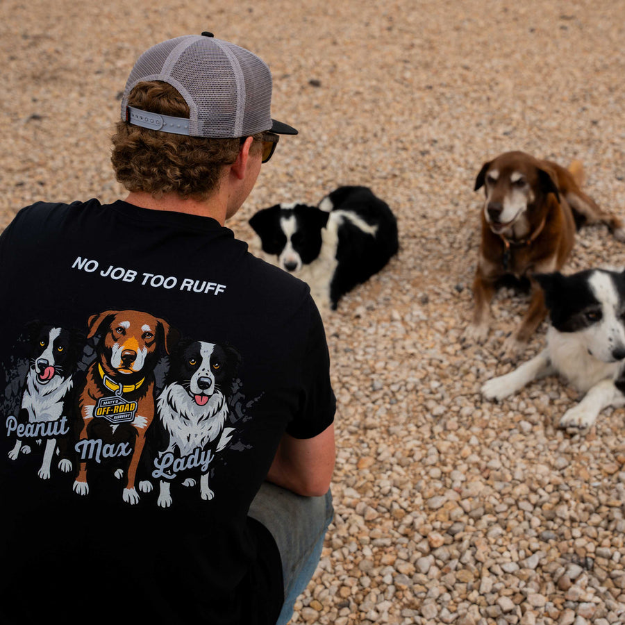 Limited Edition: No Job Too Ruff! MORR dogs – Matts OffRoad Recovery