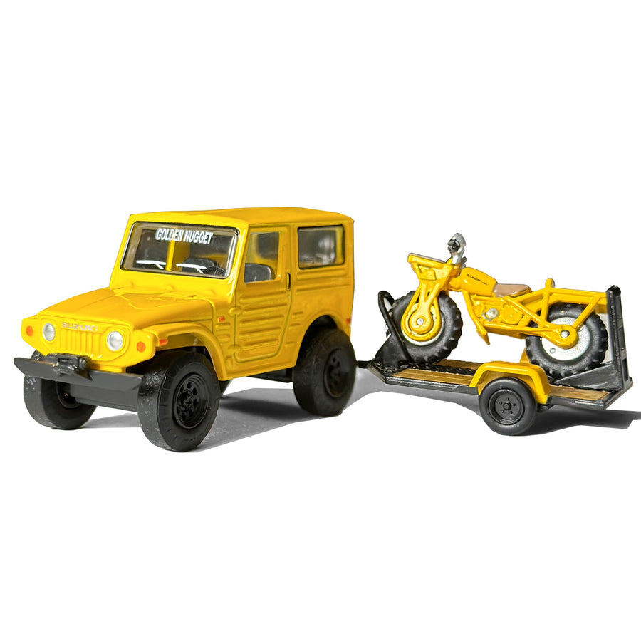 jeep with little trailer