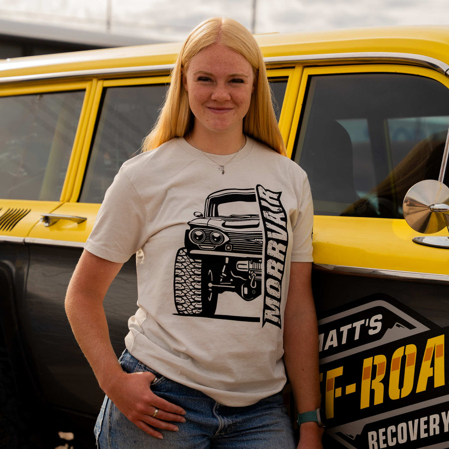 Limited Edition: Morrvair Sand T-shirt – Matts OffRoad Recovery