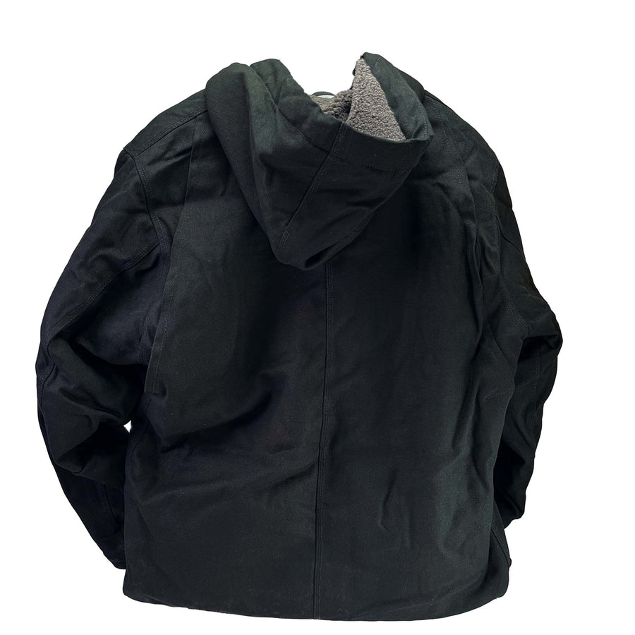 Back of the winter canvas jacket