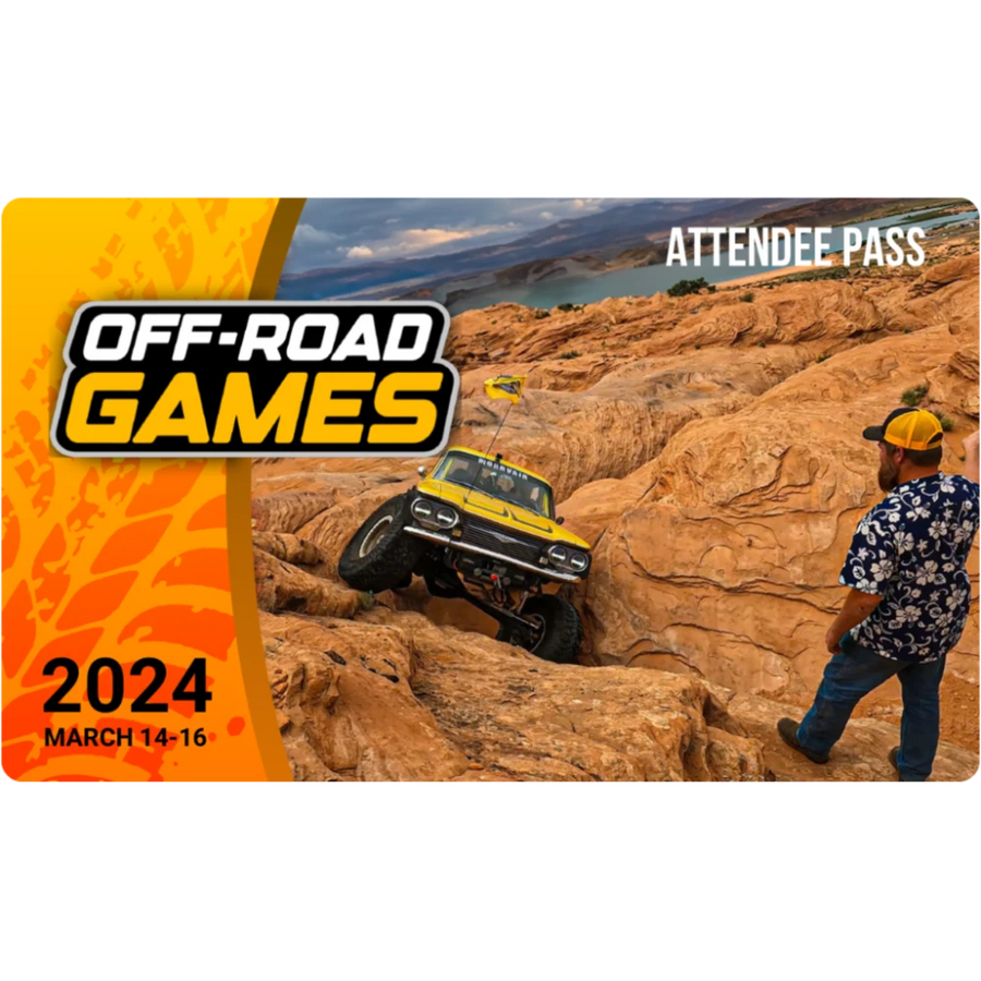 2024 Attendee Pass - Off Road Games Limited Tickets Available